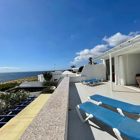 Nudist With Ocean View And One Bedroom In Lanzarote Apartment Charco del Palo