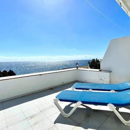 Nudist With Ocean View And One Bedroom In Lanzarote Charco del Palo