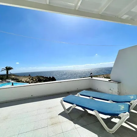 Apartment Nudist With Ocean View And One Bedroom In Lanzarote Charco del Palo