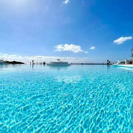 Apartment Nudist With Ocean View And One Bedroom In Lanzarote Charco del Palo