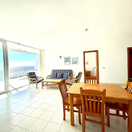 Apartment Nudist With Ocean View And One Bedroom In Lanzarote Charco del Palo