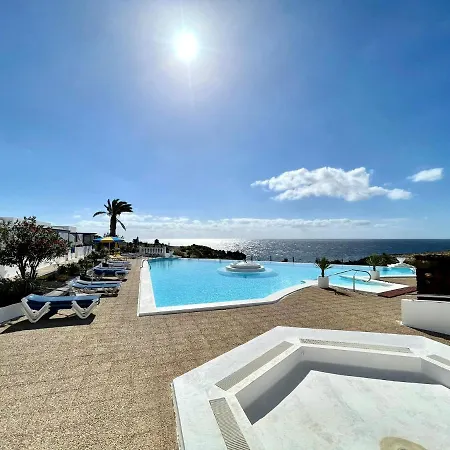 Nudist With Ocean View And One Bedroom In Lanzarote Charco del Palo